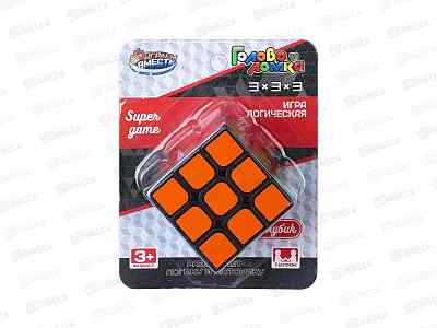 Логическая игра кубик 3х3 2112К1140-R блистер