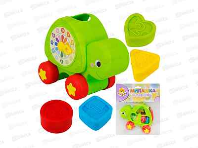 Игрушка развивающая Levatoys МК3086 Черепашка, FCJ1614644, 517-423