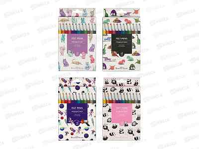 Фломастеры  12 цв.  АЛЬТ Happycolor,32-0023*24