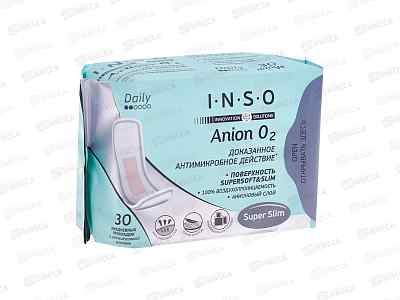 INSO Anion O2 прокладки ежедневные 30шт *32