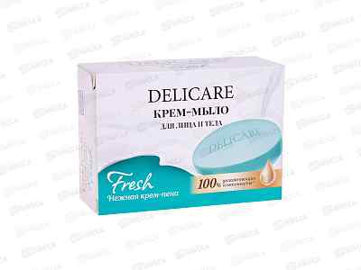 Delicare Крем-мыло TFresh 100г *24