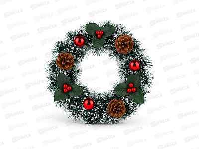 Венок рождеств.Сказка d25  DP-0394  536768