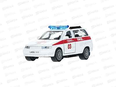 Машина &quotТЕХНОПАРК&quot SB-16-67-А-WB LADA 111 Скорая 12см инерц.