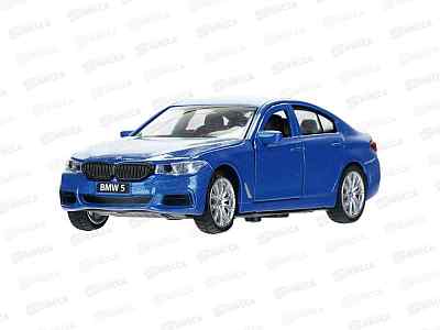 Машина &quotТЕХНОПАРК&quot металл BMW 5-er SEDAN М-SPORT 12см, синий