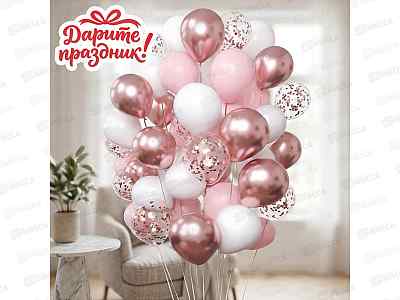 Набор Шаров Фонтан из шаров Нежность 40шт   DP-0025  526622