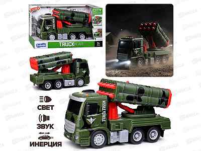 Машина Военная спецмашина (свет,звук) в коробек 518902 S18902