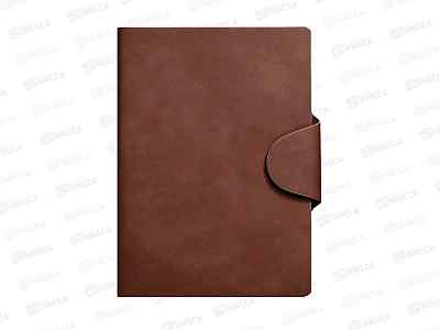 Ежедневник ЭКСМ 136л А5 Snap book ,недат.коричн, ЕКСБ52513606*14