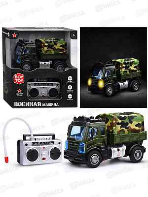 Машина &quotВоенная: МАЗ &quot р/у в кор. BT0006-3 434440