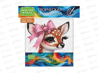 Мозаика алмазная &quotОлененок-девочка&quot 30*30 см МКХ-93  528845