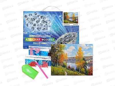Алмазная мозаика 30*40 (ПВ, п-к) Осенний день GB88986