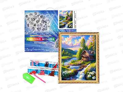Алмазная мозаика 30*40 (ПВ, п-к) Родная природа GB91233