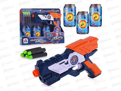 Игровой набор Тир попади ы цель с мяг пулями в короб 384479 AO-6003A3