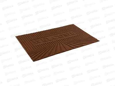 Коврик влаговпит. &quotВелком&quot 60*90см корич SUNSTEP 35-902  *15
