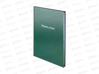 Кн.учета ATTACHE  96л А4 кл,б/в зеленый,1743629