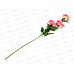 Цветы искусственные 61см Роза Жанна бело-розовая 2578228