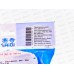 Губка для посуды, металлическая 25гр, набор 4 губки, AL-4591 *300