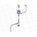 Сифон для мойки 3 1/2&quot х 40 с круглым переливом с гибкой трубой 40х40/50 белый *20