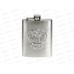 Фляжка 8oz 240мл нержавейка в чехле (048337)  Ж