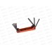 Набор ключей &quotTORX&quot раскладной 8 шт.: T9 - T40, углеродистая сталь, блистер &quotГранит&quot TDМ, 0211