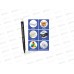 Маркер MunHwa перманентный белый, 1 мм, WPМ-05 *12/144