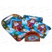 Комплект досок разделочных КМ-20 &quotДед Мороз с подарками&quot (2доски,подставка,салфетница)