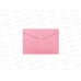 Папка-конверт пластиковая на кнопке EK Diagonal Pastel непрозр., асс. 50322