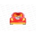 Машина Turbo &quotV&quot красная 18,5см, И-5850  *30
