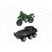 Игровой набор &quotСолдатики-4&quot 2034007 (солдатики 3шт, оружие, мотоцикл)