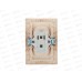 Розетка INTRO Plano cкрытой установки двойная, 16А-250В, IP20, алюминий, 1-204-03