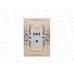 Розетка INTRO Plano cкрытой установки двойная, 16А-250В, IP20, антрацит, 1-204-05