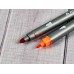 Фломастеры 12 цветов Alingar &quotTime to create&quot двухсторонние, смываемые, круглый корпус AL960-12 *12/96