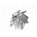 Конструктор металлический &quot10К&quot для уроков труда №1 (130 эл.) 02077  *10
