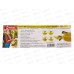 Шланг поливочный ПВХ армированный 3-х слойный 3/4&quot желтый с зеленой полосой 25м 105053