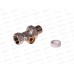 Запорный клапан для радиатора прямой 1/2&quot СТМ Термо *25/200