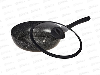 Сотейник Hi-Black d260 стеклянная крышка HB-021