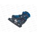 Коньки раздвижные р.38-41 black/blue RUSH ACTION, 380014