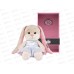 Зайка Jack&Lin Лин в голубом платье. 25см JL-04202314-25 коробка