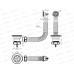 Выпуск 1 1/2&quot с металлической решеткой с круглым переливом, NV105-45-MR *45
