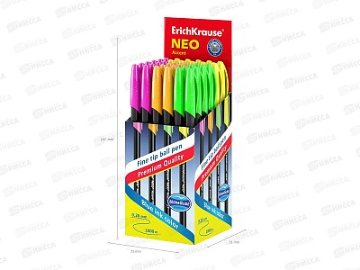 Ручка шариковая EK55386 Orange Stick син *50/400/3200