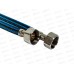 Подводка для воды сталь 1/2&quot г/г  60см оплетка сталь нейлон+ПВХ