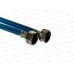 Подводка д/воды сталь 1/2&quot г/г  60см оплетка сталь нейлон+ПВХ