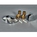 Смеситель для ванны шар., короткий литой излив, SL132-009E