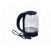 Чайник электрический HP-2709SPBK Super Promo 1,8л стекло черный