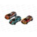 Машина &quotТЕХНОПАРК&quot металлическая ROAD RACING, 7,5см, 3шт, RR-SET-077-R,378862