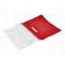 Скоросшиватель inФОРМАТ А4 красный 180мкм, TC4018R *25/400