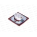 Розетка INTRO Plano cкрытая установка, 16А-250В, IP20, венге, 1-201-10