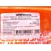 Вилка UNIVersal с заземлением прямая, каучук, 16А, 250B, IP44, желтый,3089