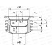 Манжета переходная d 50х73, серая, M5073-60-MR *10/60