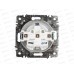 Розетка INTRO Accept cкрытая установка 2Р, механизм под рамку 16А-250В, IP20, белый, 6-201-01 *10/200