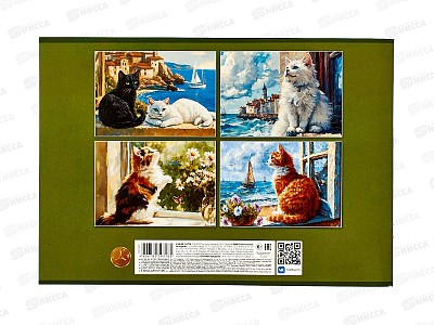 Альбом д/рис.24л Hatber ЗаМУрчачельные истории, на скобе 091481*5/35